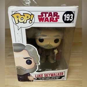 Funko POP! Star Wars Luke Skywalker The Last Jedi #193 Bobble Head